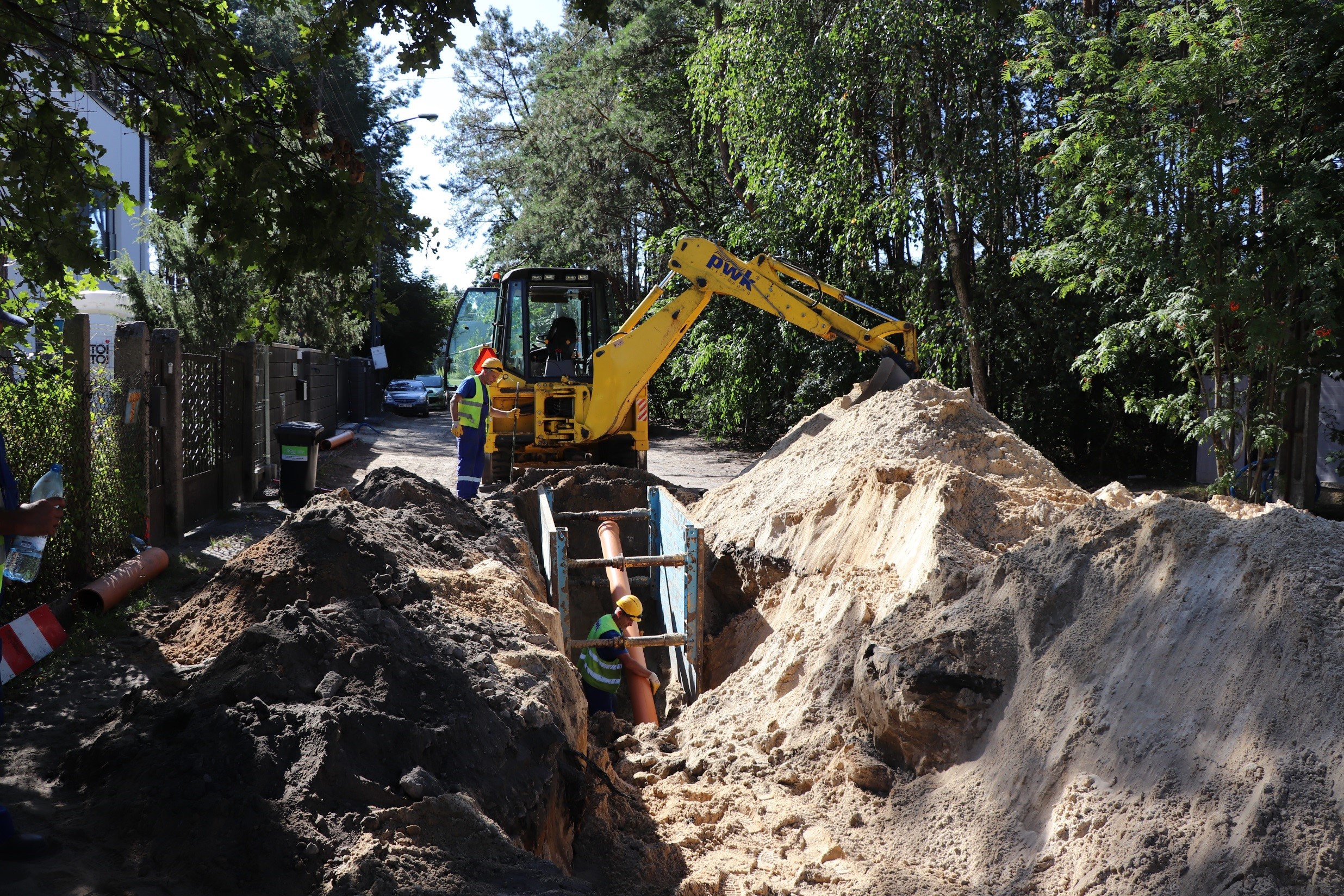 Rozwój infrastruktury kanalizacyjnej w Legionowie